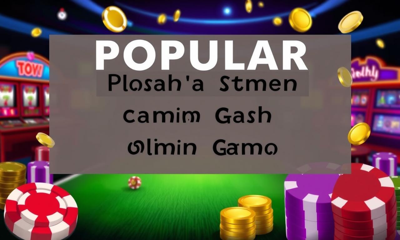 最新熱門的現金版娛樂城遊戲推薦