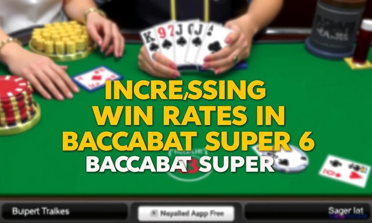 如何在百家樂super 6中提高勝率？