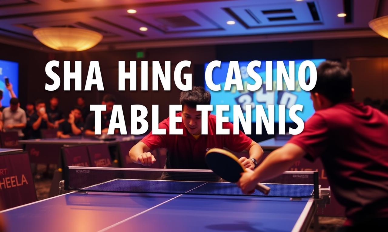 沙田娛樂城桌球大賽精彩瞬間