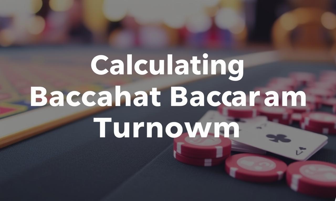 百家樂洗碼量計算方法