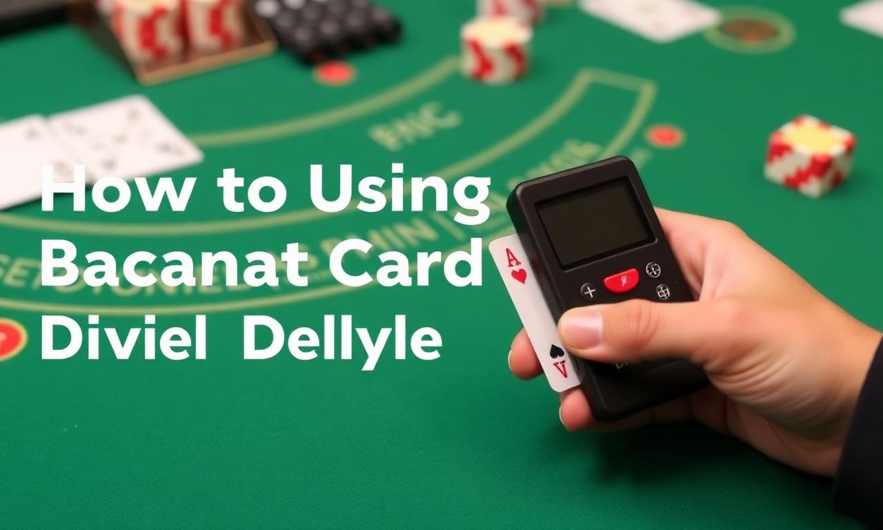 如何有效使用百家樂算牌器提升勝率