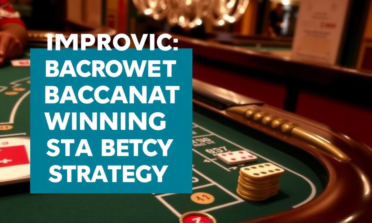 如何運用百家樂平注打法提升勝率