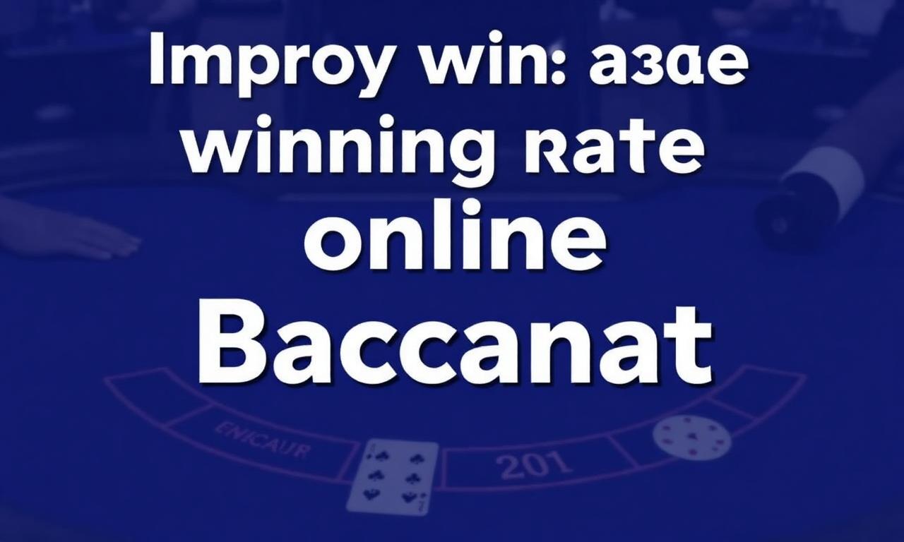 如何在線上百家樂中提升勝率？